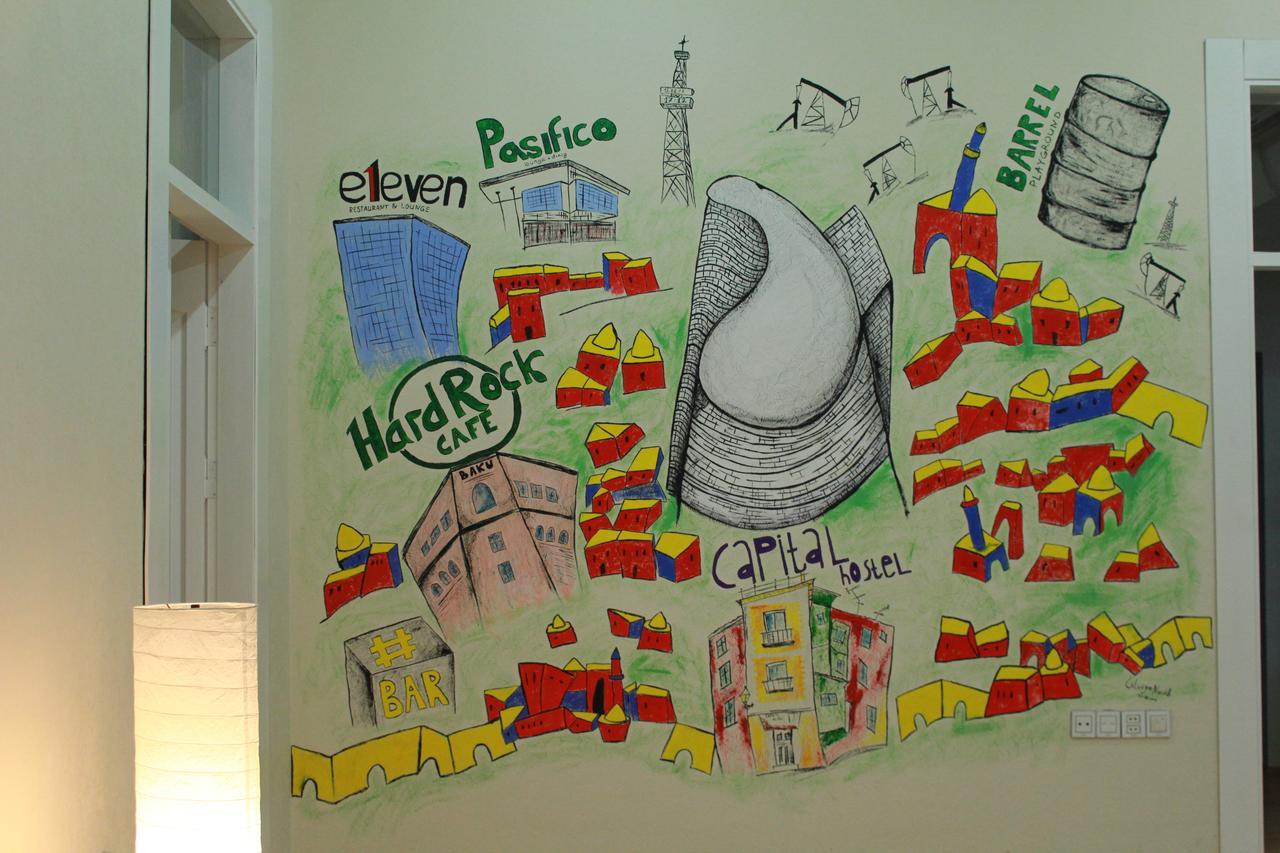 Capital Hostel Baku Bagian luar foto